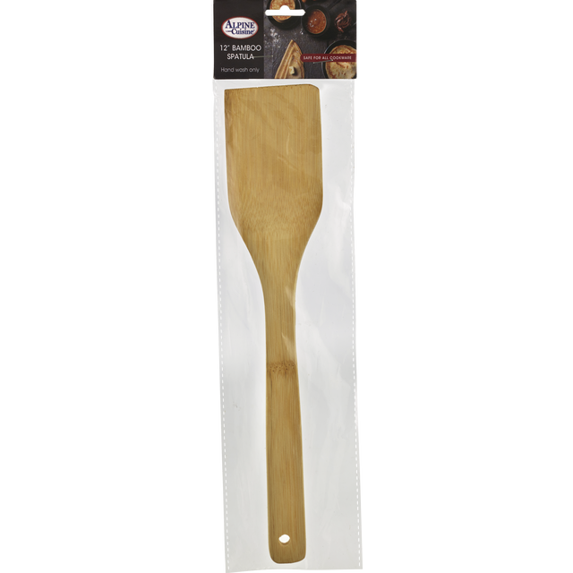 slide 1 of 1, ALPINE CUISINE Alpine Bamboo Spatula, 1 ct