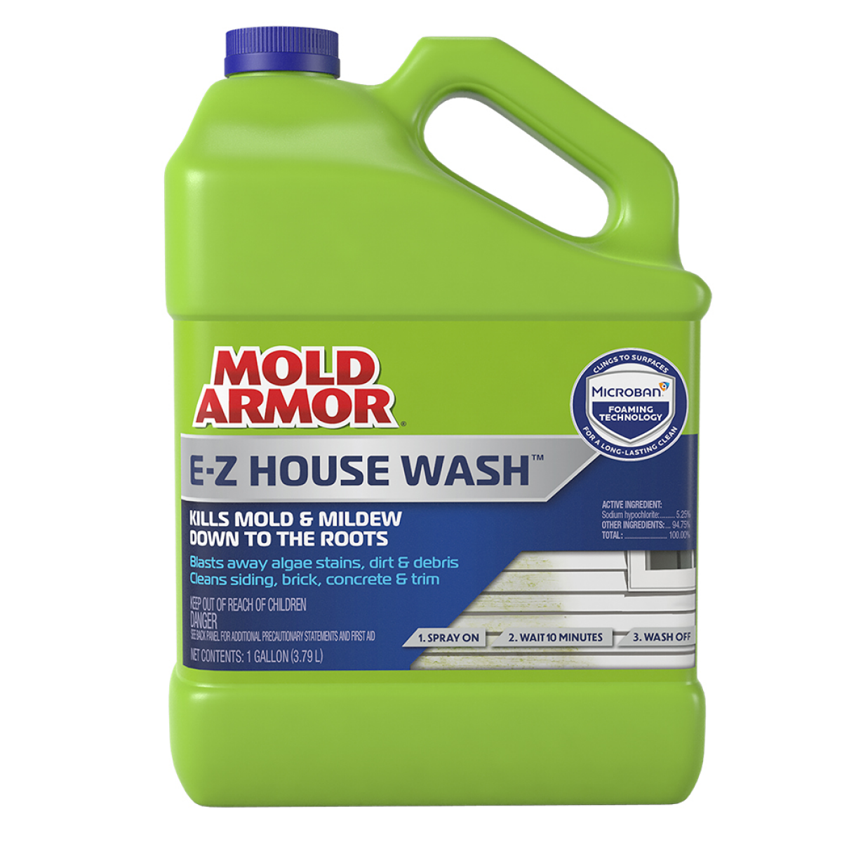 Mold Armor E Z Outdoor Deck And Fence Wash Mold And Mildew Remover 1 Gal Shipt