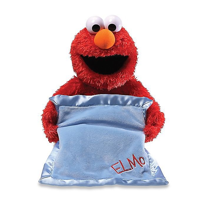 slide 1 of 2, Sesame Street Peek-A-Boo Elmo Plush Doll, 1 ct