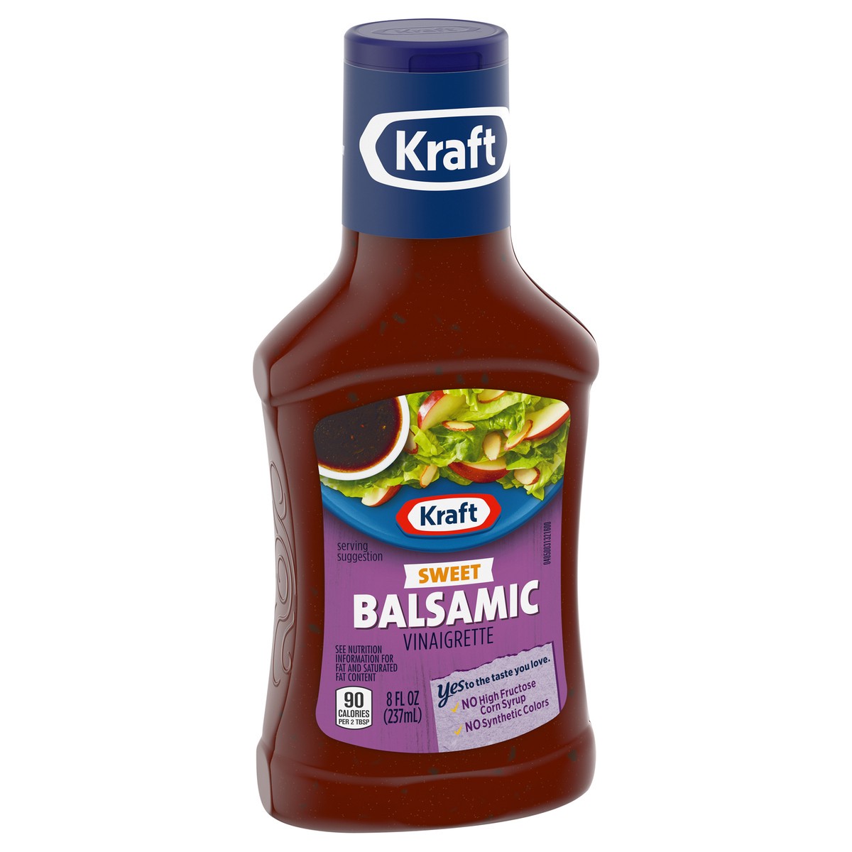 slide 3 of 13, Kraft Sweet Balsamic Vinaigrette, 8 fl oz Bottle, 8 fl oz