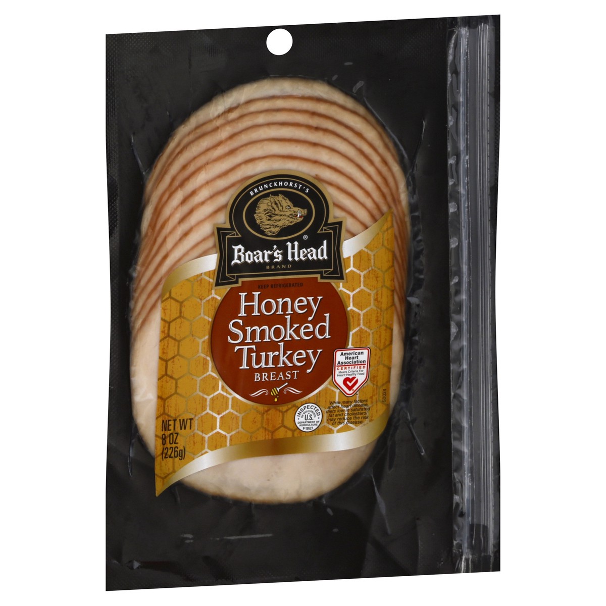 slide 3 of 12, Boar's Head Honey Smoked Turkey Breast, 8 oz