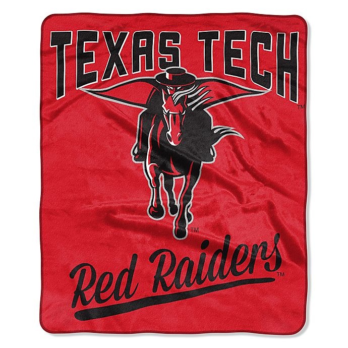 slide 1 of 1, NCAA Texas Tech University Raschel Throw Blanket, 1 ct