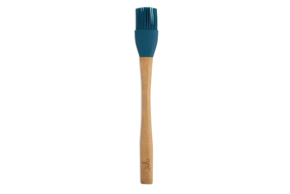 slide 6 of 6, Core Home Bamboo And Silicone Basting Brush - Assorted, 1 ct