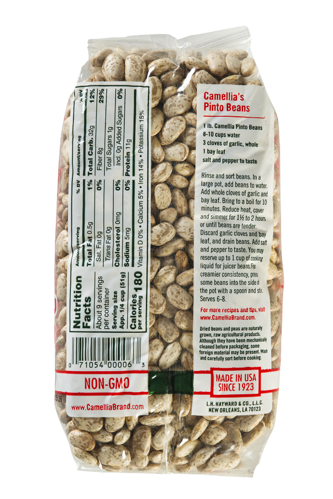 slide 4 of 4, Camellia Pinto Beans, 16 oz