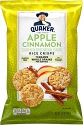 Quaker Rice Crisps, Apple Cinnamon