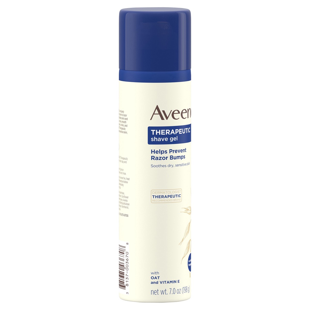 slide 3 of 10, Aveeno Therapeutic Shave Gel, 7 oz