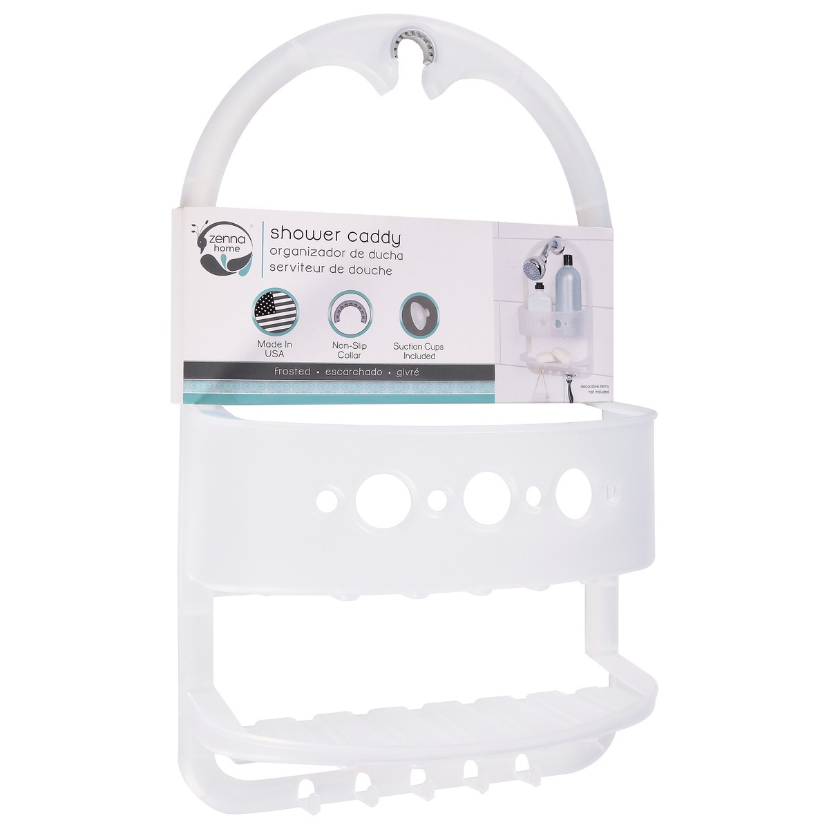 slide 11 of 11, Zenna Home Shower Caddy 1 ea, 1 ct