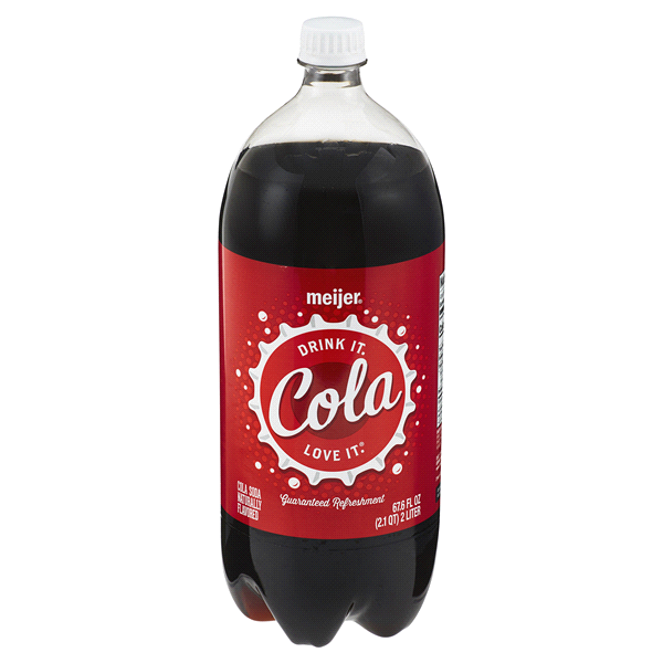 slide 1 of 1, Meijer Cola, 2 liter