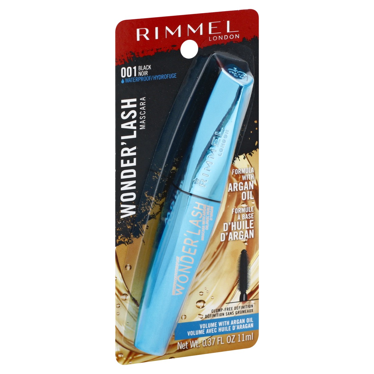 slide 3 of 12, Rimmel London Wonder' Lash Black 001 Waterproof Mascara 0.37 oz, 1 ct