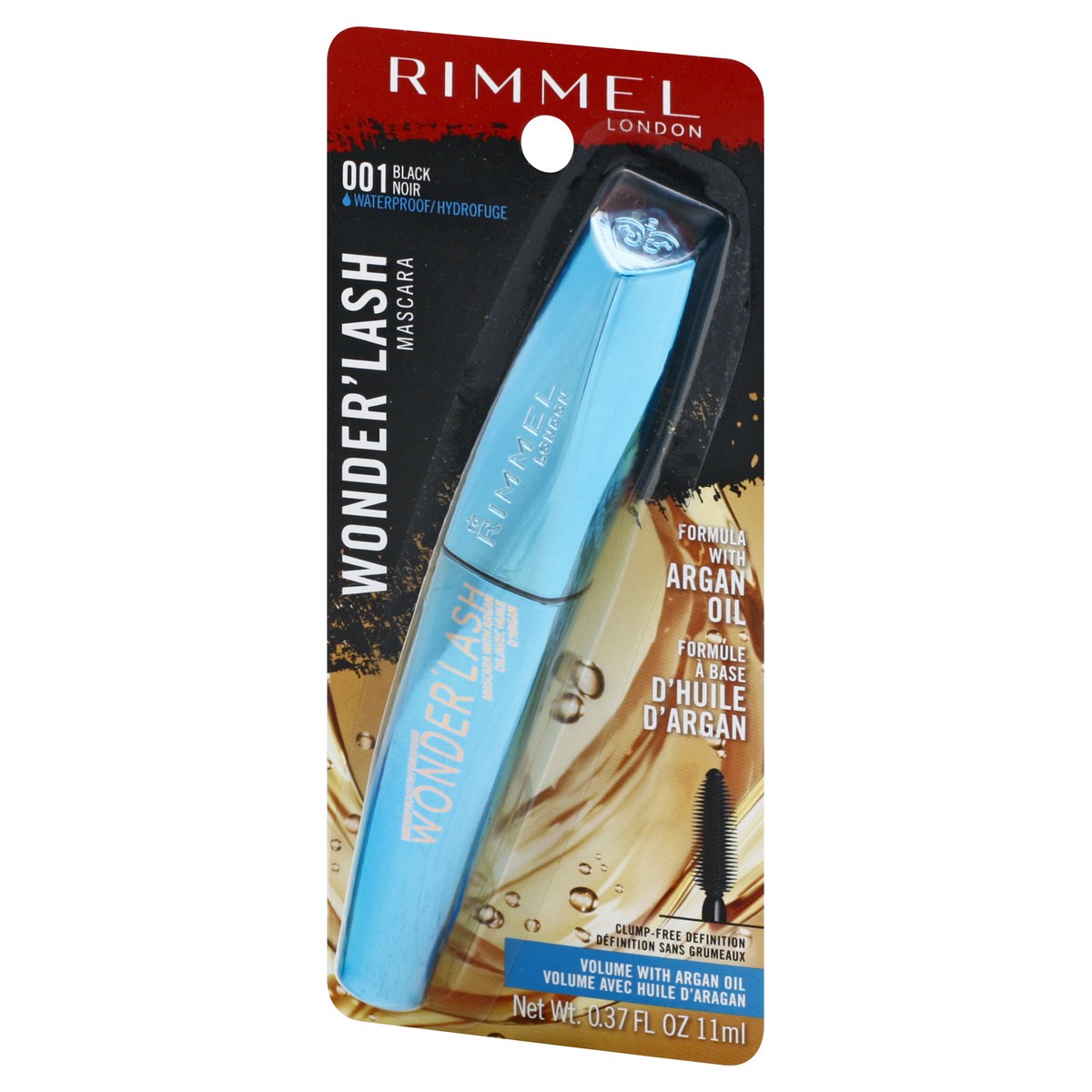 slide 10 of 12, Rimmel London Wonder' Lash Black 001 Waterproof Mascara 0.37 oz, 1 ct