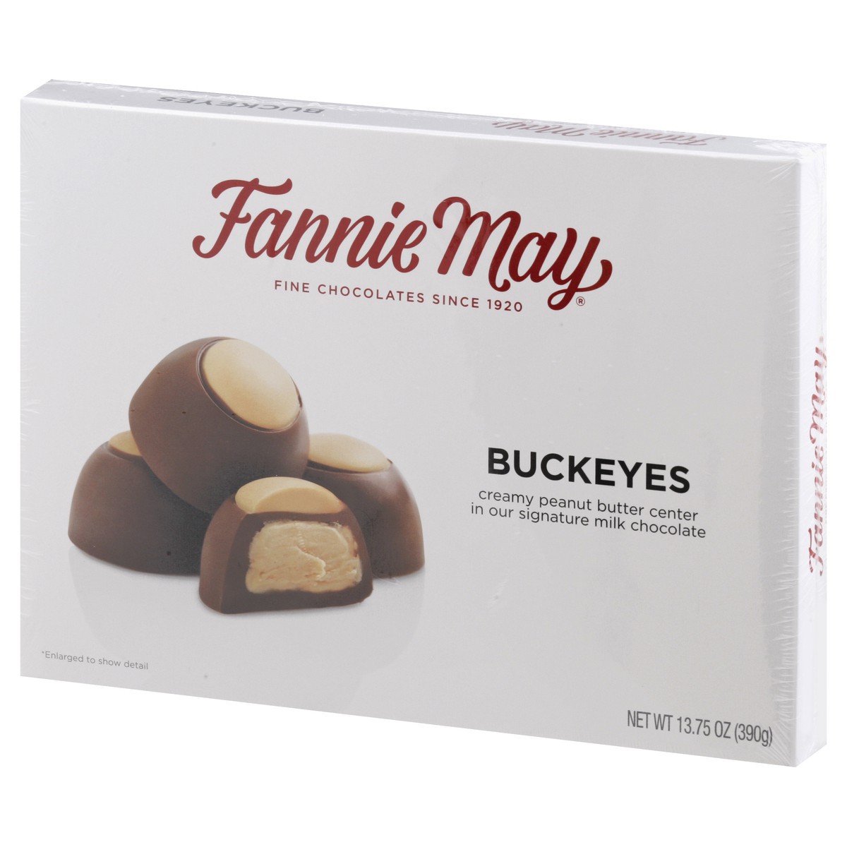 slide 8 of 10, FANNIE MAY Peanut Butter Buckeyes Box 13.75Oz, 13.75 oz