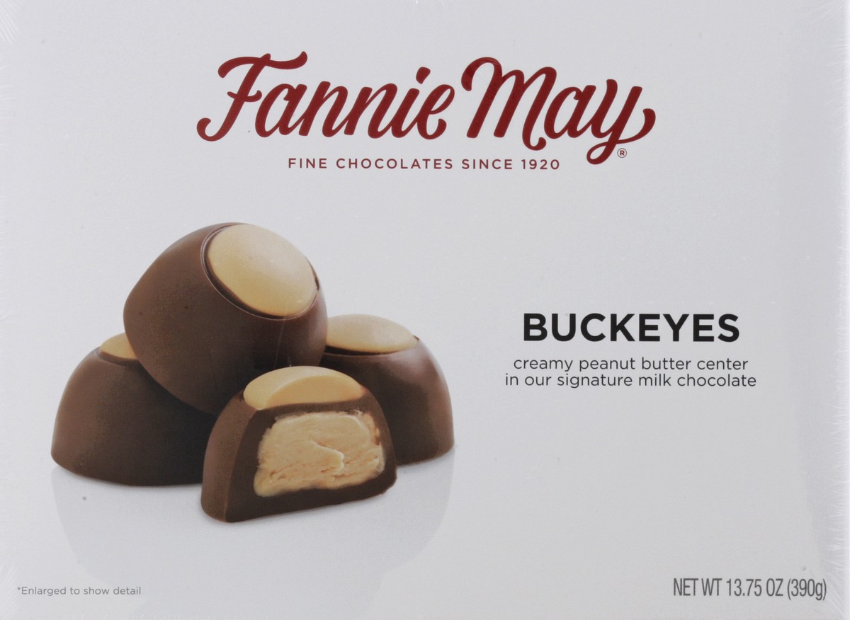 slide 7 of 10, FANNIE MAY Peanut Butter Buckeyes Box 13.75Oz, 13.75 oz