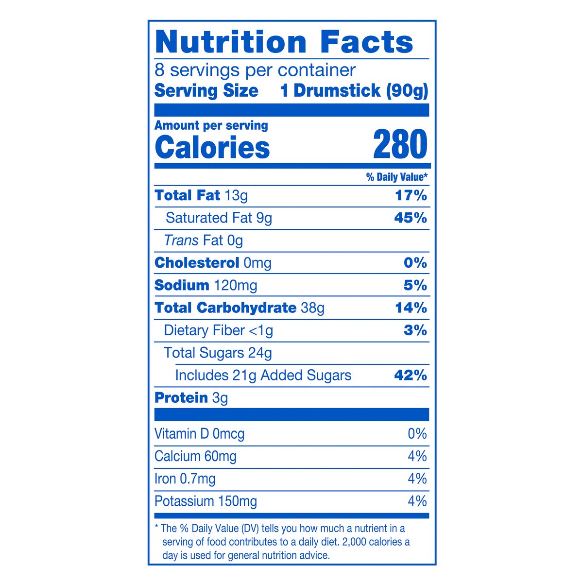 slide 11 of 14, Drumstick Crushed It Cookies and Cream Sundae Cones, 8 Count, 8 ct