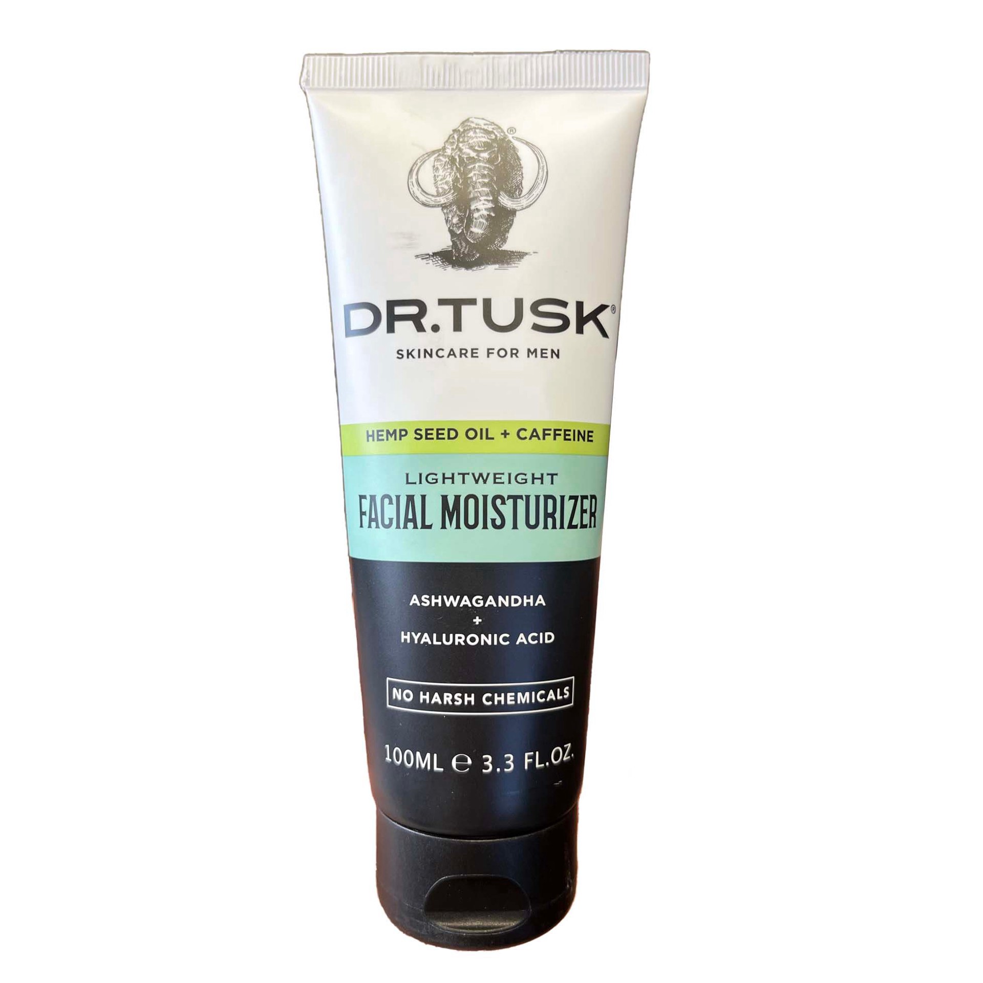 slide 1 of 1, Dr. Tusk Lightweight Facial Moisturizer, 3.3 oz
