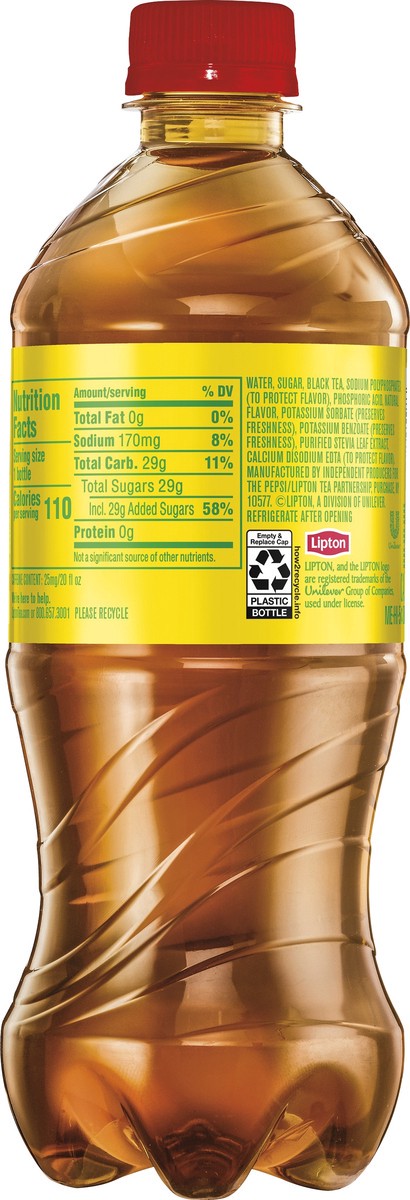 slide 3 of 3, Lipton Southern Sweet Tea - 20 oz, 20 oz