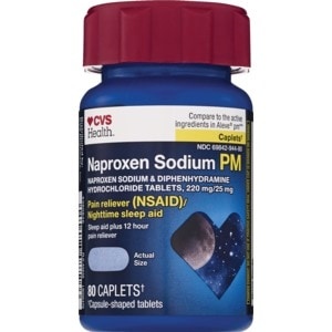slide 1 of 1, CVS Health Naproxen Pm 80Ct, 80 ct