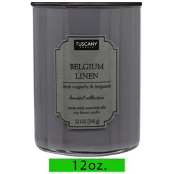 Tuscany Candle Belgium Linen Scented Candle