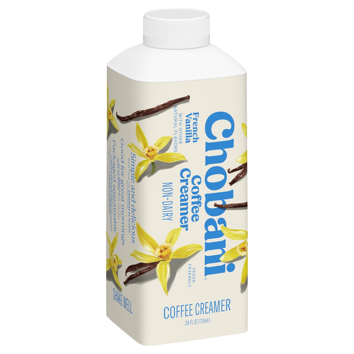 slide 2 of 9, Chobani Non-Dairy French Vanilla Coffee Creamer, 24 oz