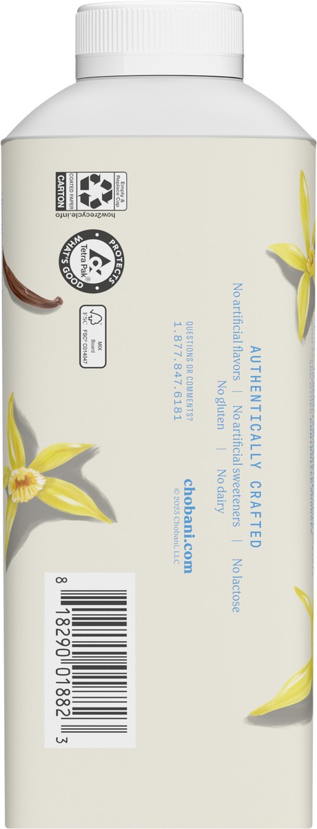 slide 5 of 9, Chobani Non-Dairy French Vanilla Coffee Creamer, 24 oz