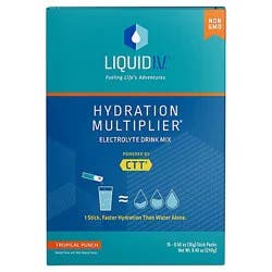 Liquid I.V. Hydration Multiplier Tropical Punch Electrolyte Drink Mix- 8.46 oz