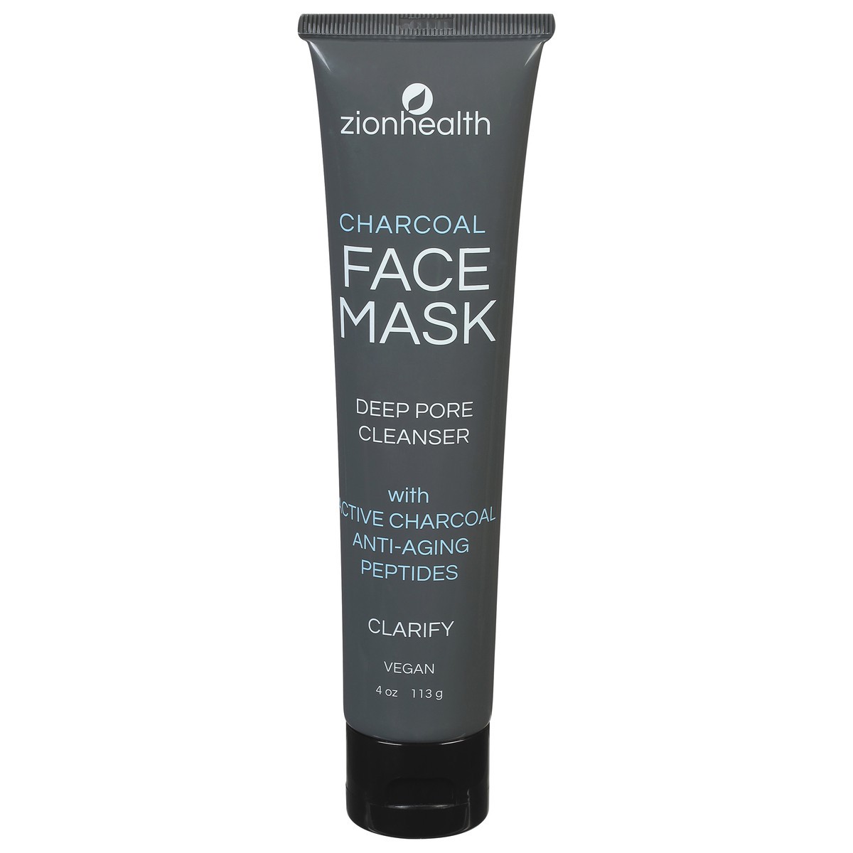 slide 1 of 9, Zion Health Face Mask,Charcoal,Adama, 4 oz