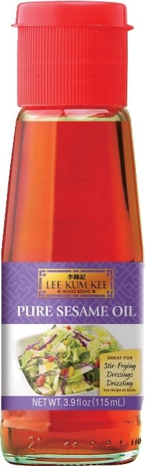 slide 1 of 1, Lee Kum Kee Pure Sesame Oil, 3.9 oz