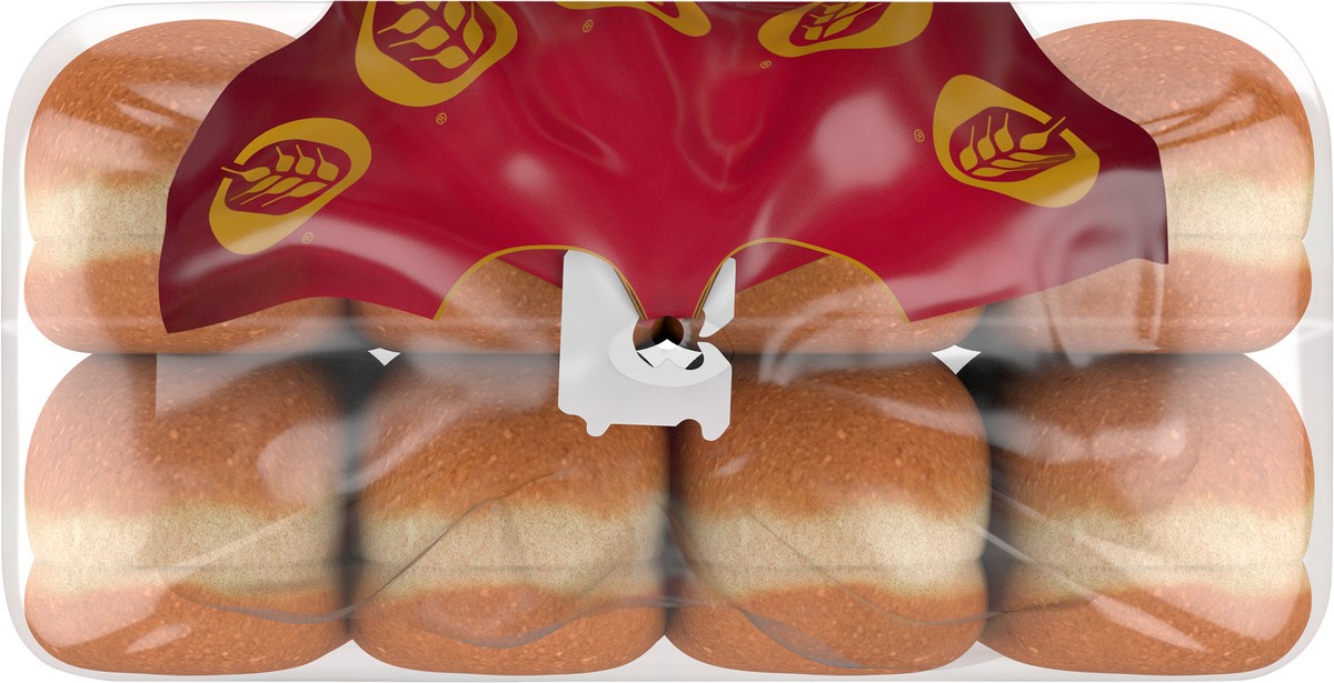 slide 5 of 7, Oroweat Whole Wheat Hot Dog Buns, 8 count, Hot Dog Buns, 16 oz Bag, 8 ct