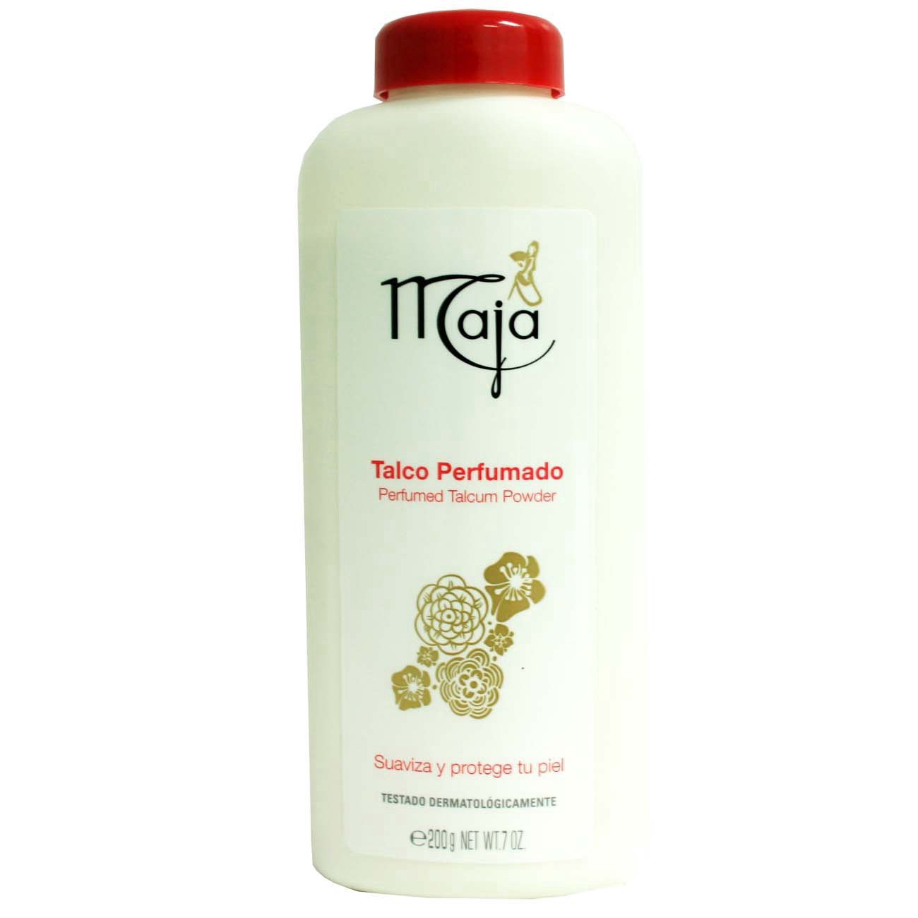 slide 1 of 1, Maja Perfume Talcum, 7 oz