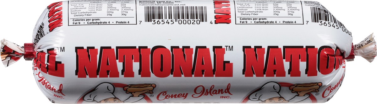 slide 8 of 9, National Coney Island, Inc. Chili Sauce Hot Dog 12 oz, 12 oz