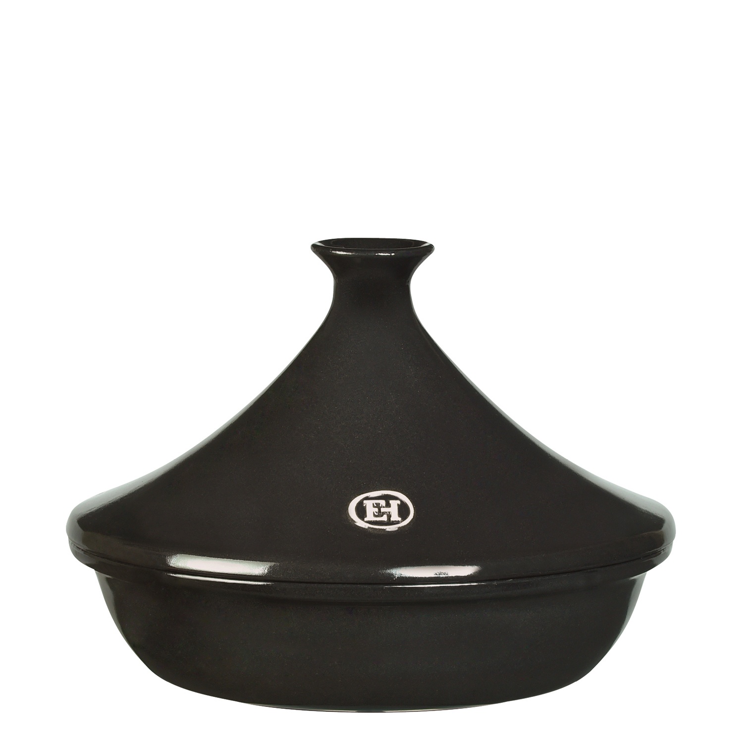 slide 1 of 1, Emile Henry Flame Tagine, Charcoal, 2.1 qt