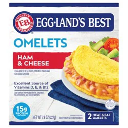 Eggland's Best Ham & Cheese Omelets