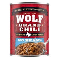 Wolf Brand No Beans Chili 15 oz