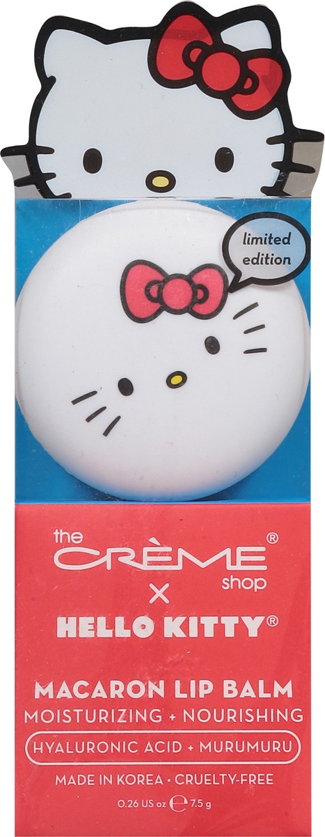 slide 12 of 13, The Crème Shop Hello Kitty Murumuru Macaron Lip Balm 0.26 oz, 0.26 oz