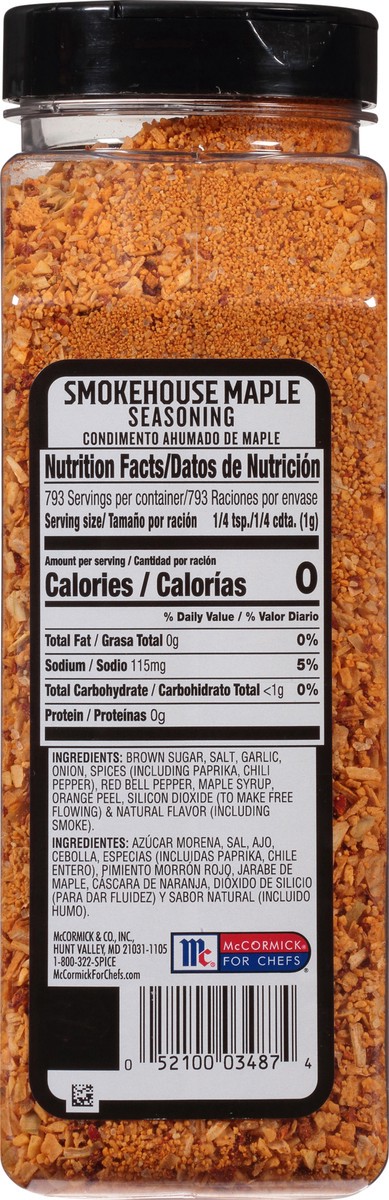 slide 3 of 14, McCormick Grill Mates Smokehouse Maple Seasoning, 28 oz, 28 oz