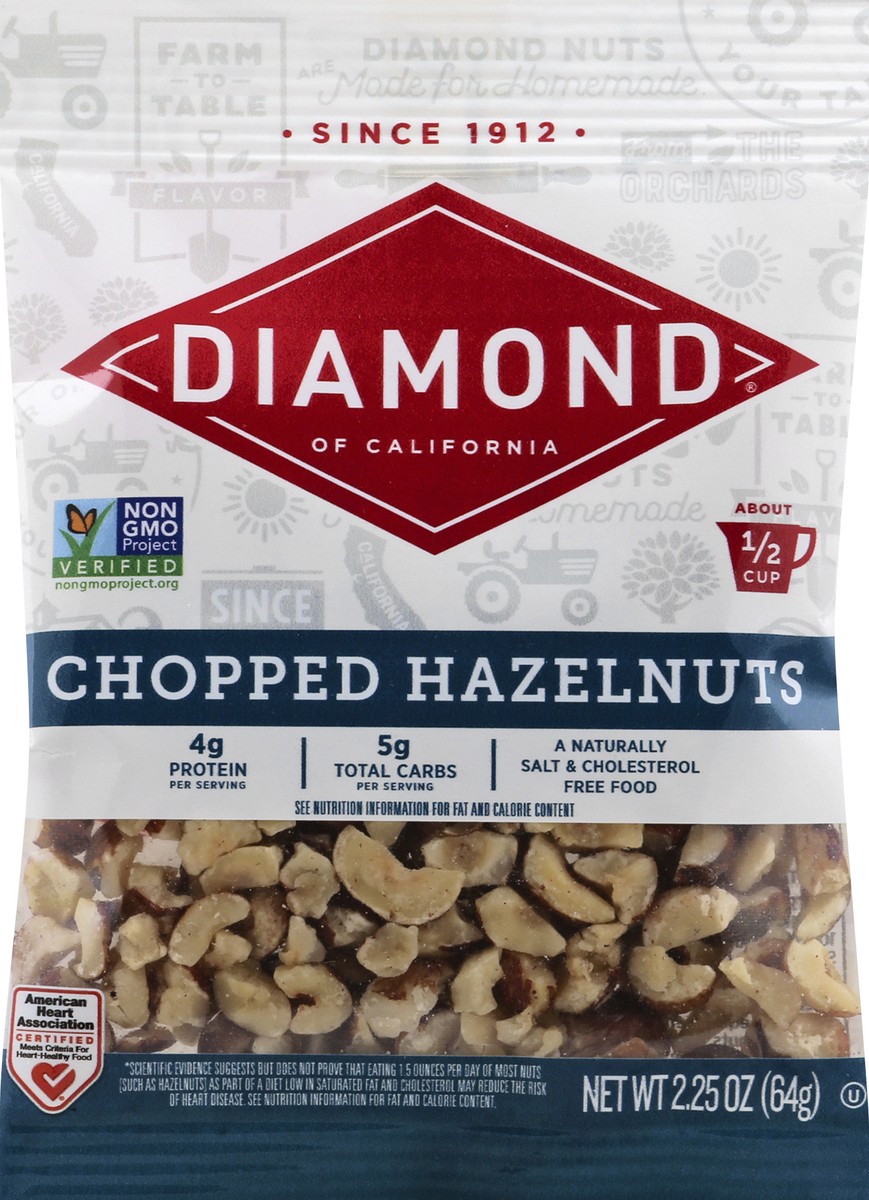 slide 8 of 10, Diamond Chopped Hazelnuts, 2.25 oz