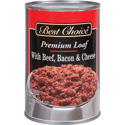 slide 1 of 1, Best Choice Canned Dog Food With Beef Bacon & Cheese, 22 oz