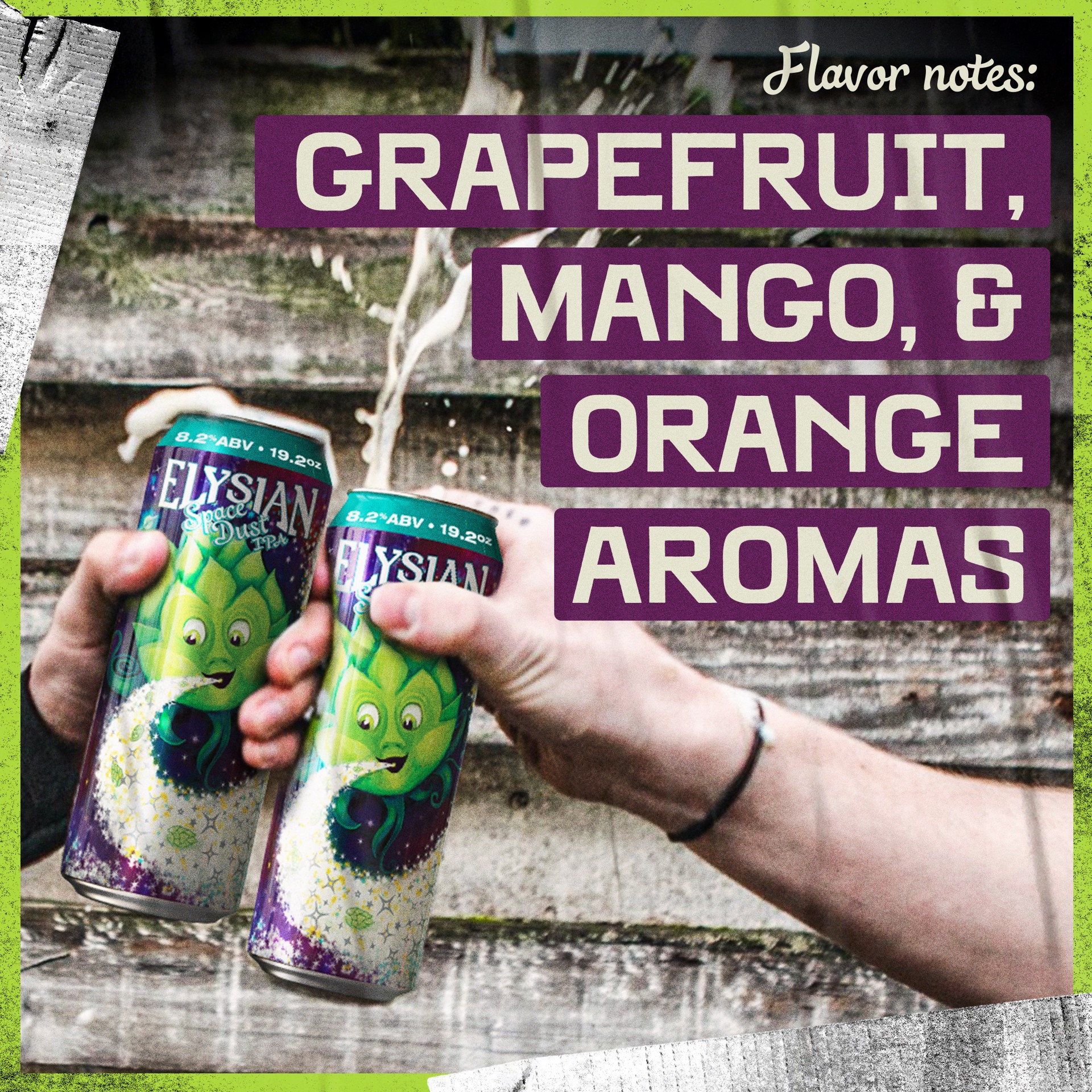 slide 2 of 5, Elysian Space Dust IPA Beer 19.2 fl oz Can, 19.2 fl oz