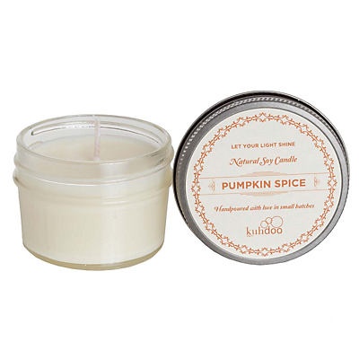 slide 1 of 1, Kuhdoo Pumpkin Spice Candle, 4 oz