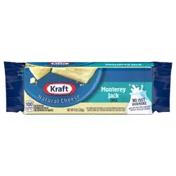 Kraft Monterey Jack Cheese, 8 oz Block