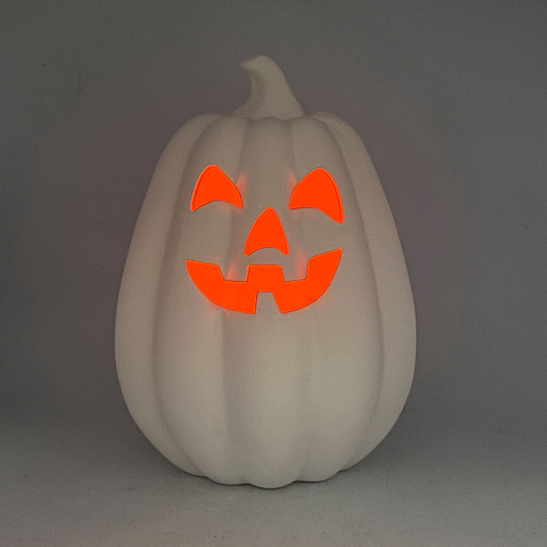 slide 3 of 8, 12.5" Diy Ceramic Led Tall Jack-O'-Lantern Decor By Make Market, 9.09 in x 9.09 in x 12.44 in