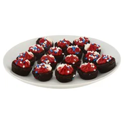 Patriotic Brownie Platter