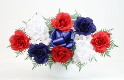 24" Rose Memorial Headstone Spray