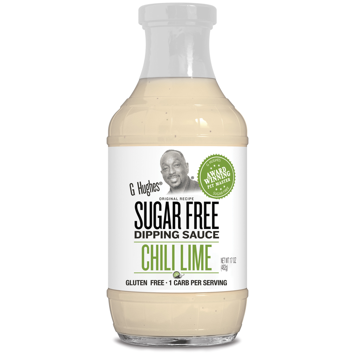 slide 1 of 5, G/Hughes Sgr/Free Dippn Sce Chililm, 17 oz