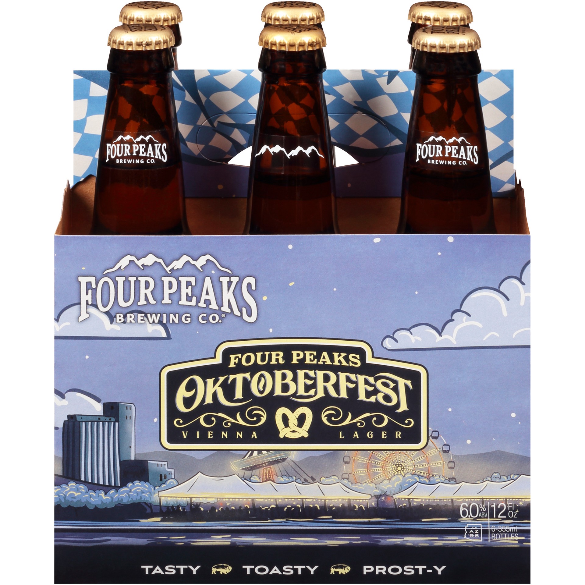 slide 3 of 4, Four Peaks Oktoberfest Vienna Lager, 6 Pack, 12 fl oz Bottles, 6 ct