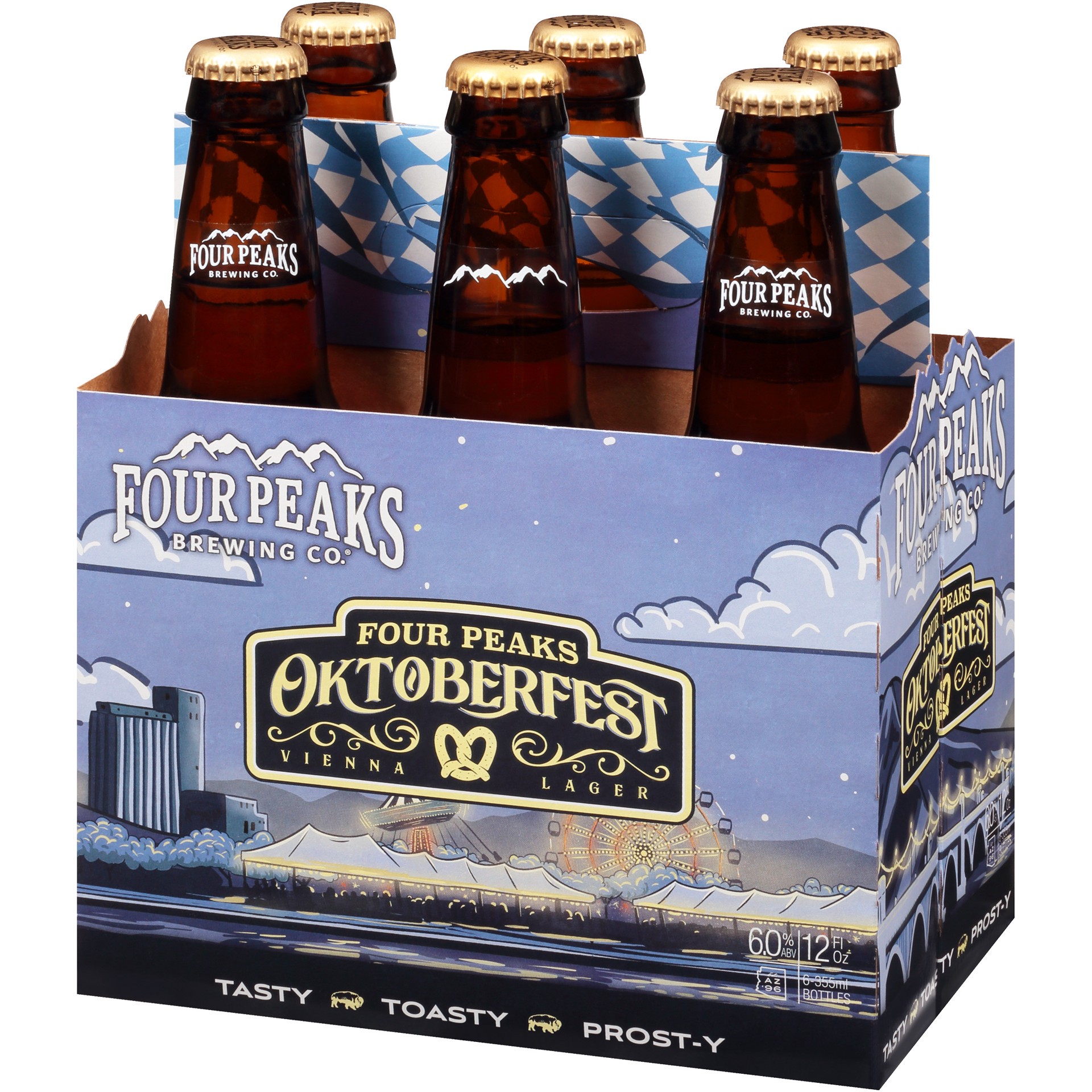 slide 4 of 4, Four Peaks Oktoberfest Vienna Lager, 6 Pack, 12 fl oz Bottles, 6 ct