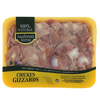 slide 1 of 1, Sanderson Farms Gizzards Chicken, per lb