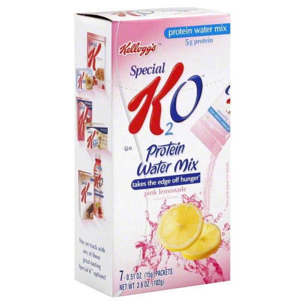 slide 1 of 1, Kellogg's Special K2o Pink Lemonade Protein Water Mix, 7 ct; 3.6 oz