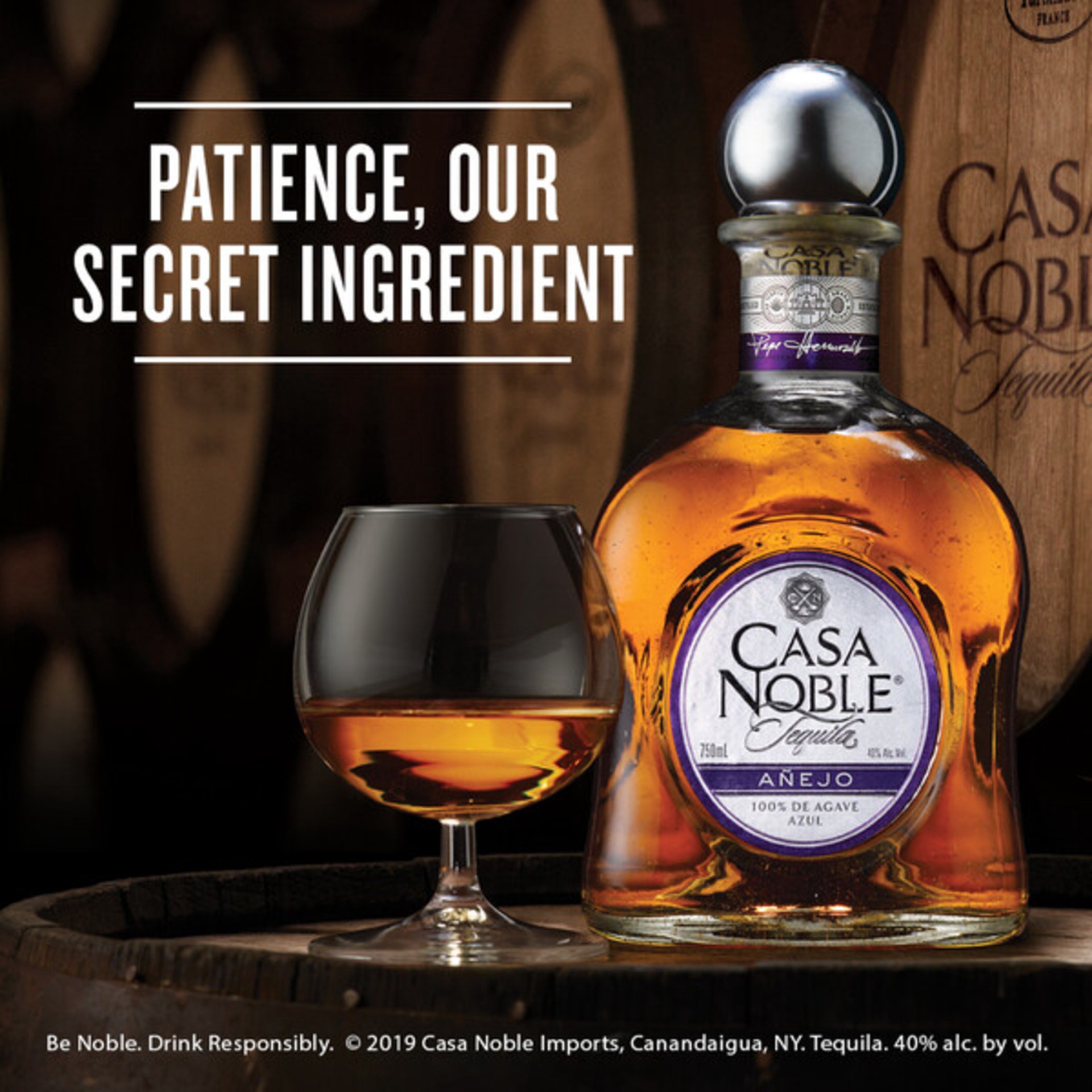 slide 7 of 7, Casa Noble Anejo Tequila, 750 mL Bottle, 80 Proof, 25.35 fl. oz