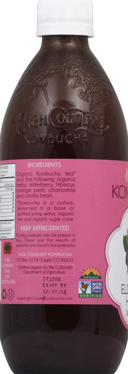 slide 3 of 4, High Country Kombucha Kombucha - 16 oz, 16 oz