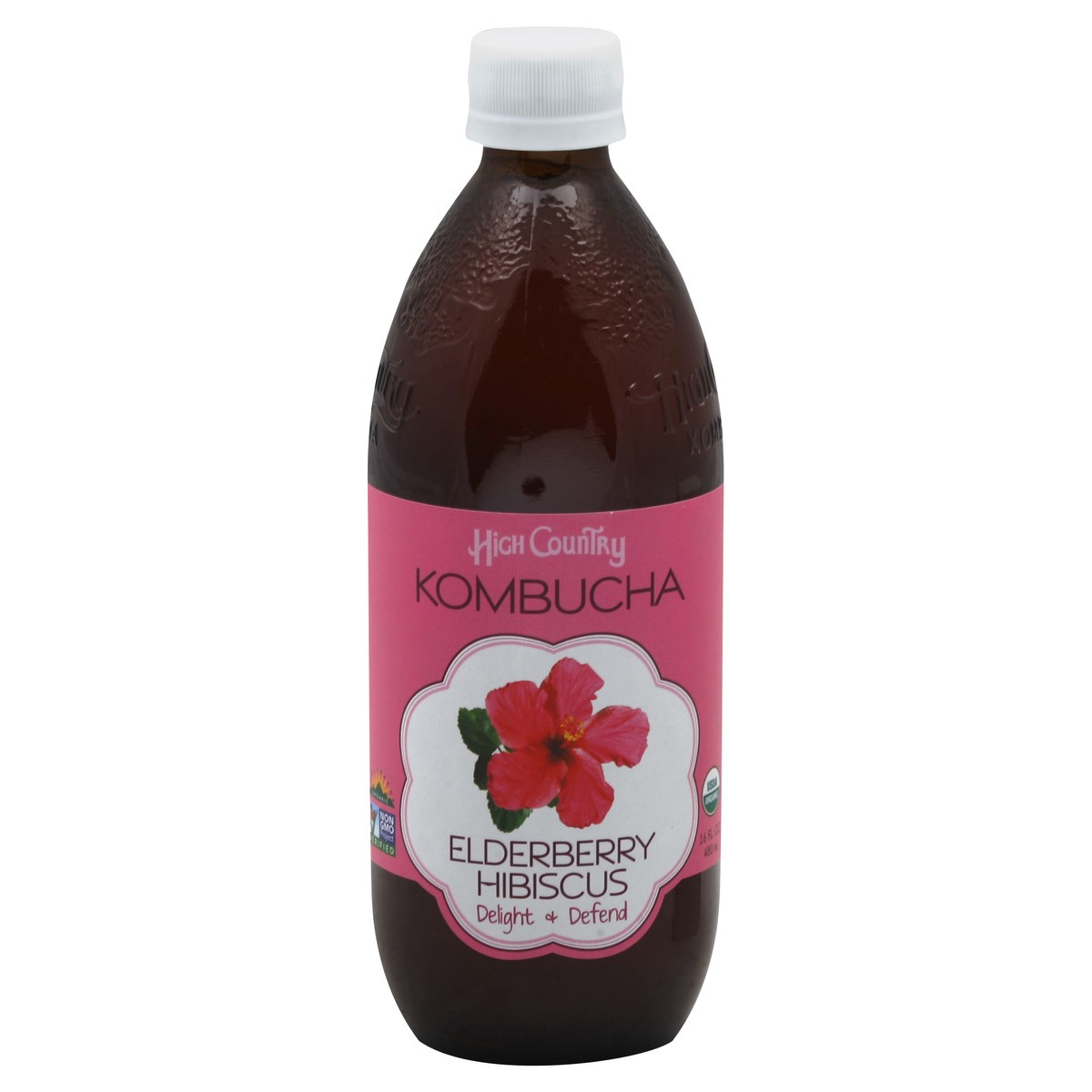 slide 2 of 4, High Country Kombucha Kombucha - 16 oz, 16 oz